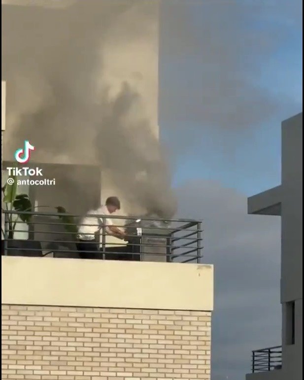 comida, asado, fuego, carbón, parrilla